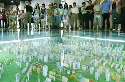 The exhibition hall of the Beijing Environment Protection and Monitoring Center was opened to group tours in June 2007.