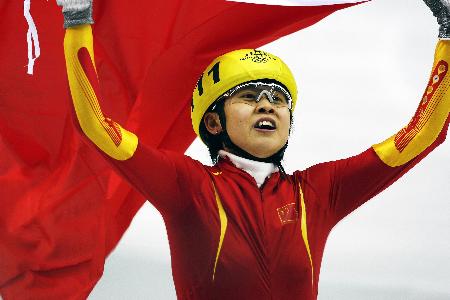 FOUR-TIME Winter Olympic champion Wang Meng