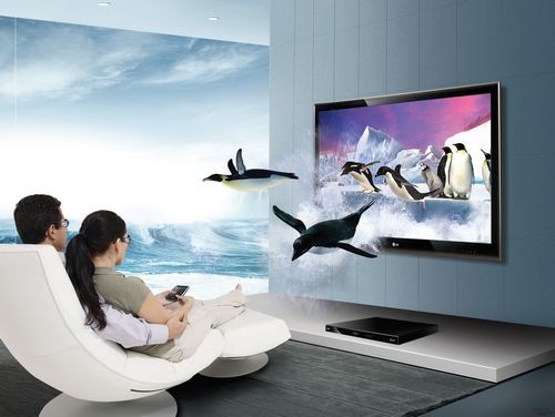 Many Chinese households are adding 3D screens to their wish lists. 