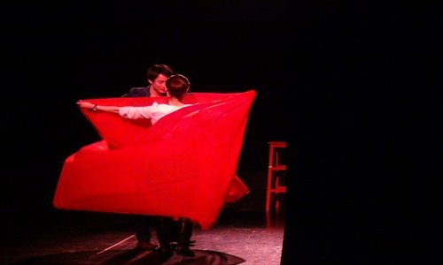 Stage drama I Love London runs in Beijing until February 12. Photo: Courtesy of Li Bohua 