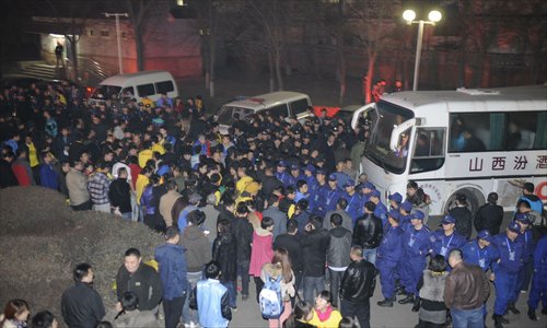 Angry fans of the home team assaulted Beijing players and surrounded their bus for 90 minutes. [Photos: CFP]