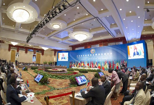 Officials attend the Fifth Ministerial Conference of the Forum on China-Africa Cooperation (FOCAC) in Beijing, capital of China, July 19, 2012.[Xinhua]