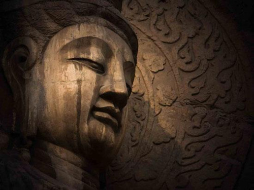 Longmen Grottoes in the central China's city of Luoyang