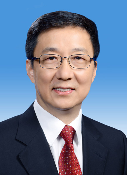 Han Zheng is elected as member of the Political Bureau of the 18th Communist Party of China (CPC) Central Committee on Nov. 15, 2012. (Xinhua)