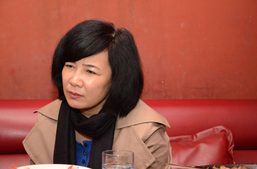 Wang Dechun, a 42-year-old former TV host, has accused a people's congress deputy of Shuangcheng city, Heilongjiang province, of coercing her to have a sexual relationship with him. [Photo by ZHAO SIHENG / BEIJING TIMES]