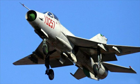 File photo: J-7E Photo:chinanews.com