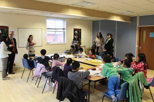 Over the past 10 years, the demand for Mandarin lessons in the UK has increased. (Photo\CNTV)