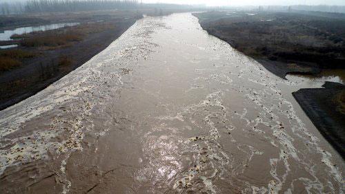 The collapse has also forced train services passing through Shanxi Province to be cancelled, stranding thousands of passengers.