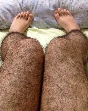 The hairy stockings (Photo/fjsen.com)