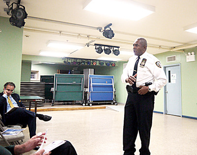 Deputy Inspector Michael A. Telfer, the commanding officer in charge of Transit District 20 Lines 