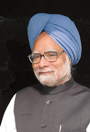 Manmohan Singh, Indian Prime Minister.