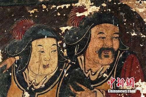 After three years of renovations, the largest collection of murals ever found in Shaanxi province has regained its former splendour.(File Photo)