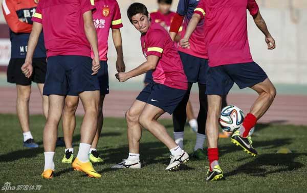 Training in the Moroccan sun, Marcello Lippis side will want to finish-off a successfull season well, especially against the Brazilian Champions. After Saturdays match, Conca will be back to his old club Fluminense.