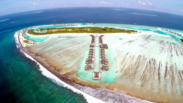 The Maldives is made up of more than 1,200 coral islands. [Photo/Xinhua]