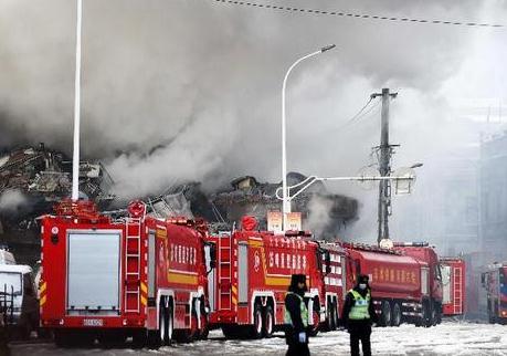 5 firefighters killed in NE China warehouse blaze