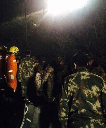 Rescue work is underway. (Photo/Sina Weibo)