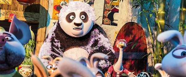 The third installment of Kung Fu Panda, a coproduction of DreamWorks Pictures, Shanghai-based Oriental DreamWorks and the China Film Group Corporation, will be released in China and the United States on Jan 29. (Photo provided to China Daily)