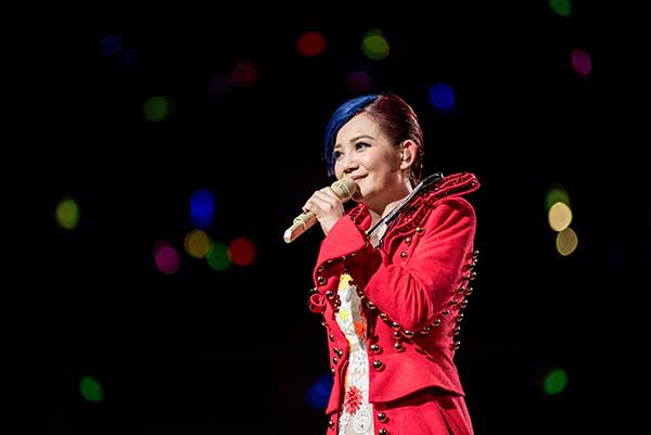 Fish Leong is one of the most popular Malaysian singers in China.(Photo provided to China Daily)