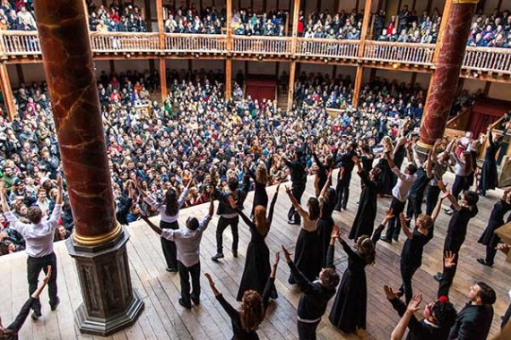 The Sam Wanamaker Festival 2015 at Shakespeare's Globe. (Photo provided to chinadaily.com.cn)