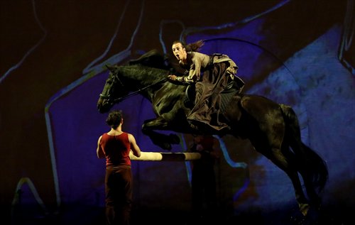 A scene from Cavalia (Photo/Courtesy of SINOCAP)