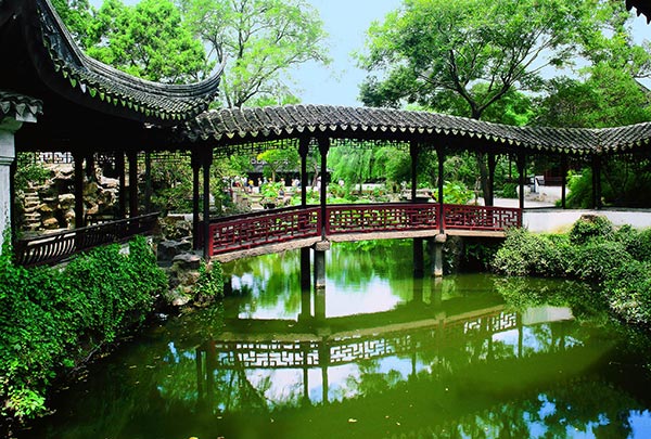 The Humble Administrator's Garden, a renowned Chinese garden in Suzhou. (Photo provided to China Daily)