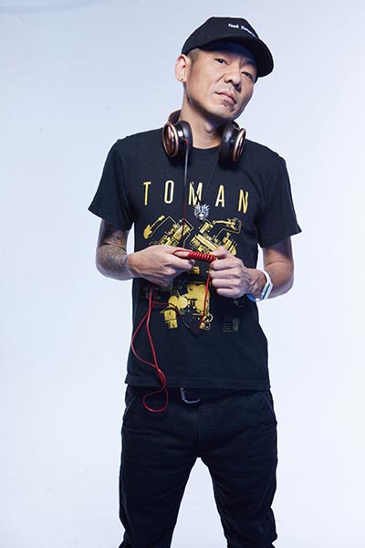 Ou Yang, a Beijing-based DJ and live house founder, also features the festival's program. (Photo provided to China Daily)