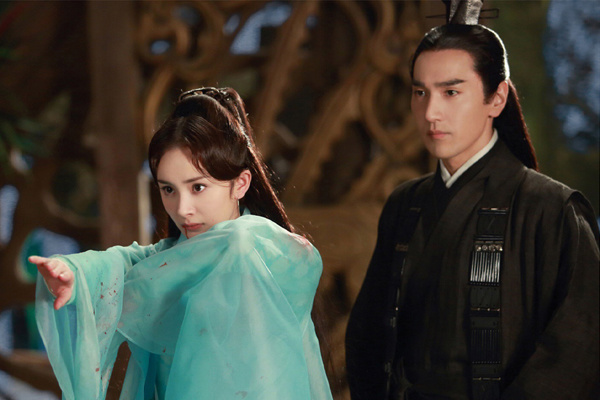 A TV scene from Ten Miles of Peach Blossom. (Photo provided to chinadaily.com.cn)