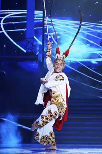 Qiu Jirong, son of traditional Chinese art master in Peking Opera. (Photo provided to China Daily)