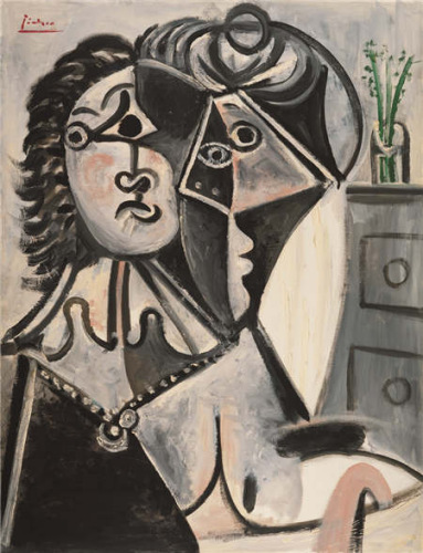 Man and Woman by A Vase by Pablo Picasso (Photo provided to China Daily)