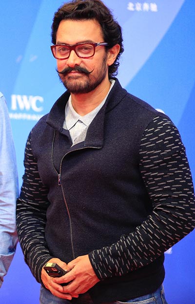 Aamir Khan, Indian actor (Photo provided to China Daily)