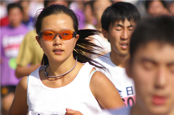 Qian Haiying, founder of the Banff China film festival that promotes outdoor and nature documentaries, is herself a fan of outdoor sportsdiving, running and skiing.