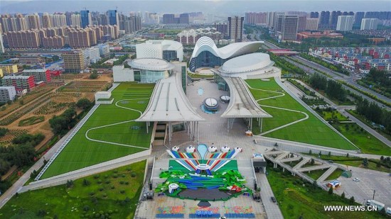 Photo taken on Aug. 1, 2017 shows the Inner Mongolia Museum in Hohhot, capital of north China's Inner Mongolia Autonomous Region.(Xinhua/Lian Zhen) 