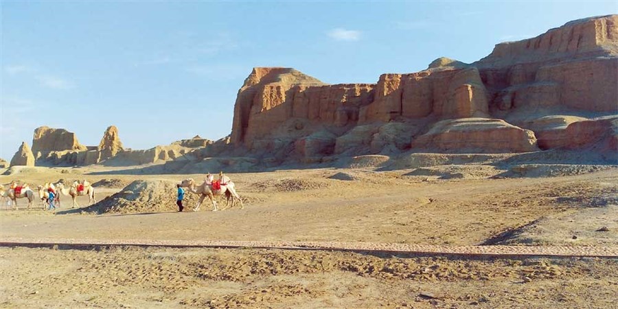 Remote desert atop black gold beckons adventurous travelers