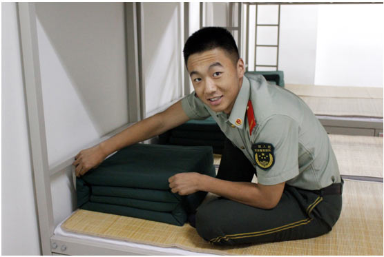 Xia Guangfa, 20, from Baoding, Hebei province . (Photo:/chinadaily.com.cn/Yan Dongjie)