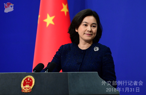 Chinese Foreign Ministry spokesperson Hua Chunying (Photo: fmprc.gov.cn)