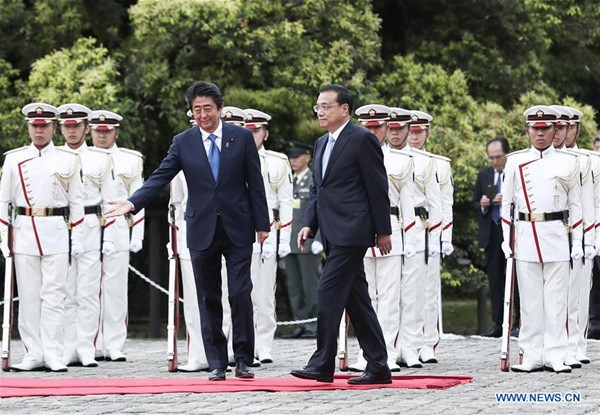 Chinese premier's visit opens new chapter for China-Japan economic, trade ties