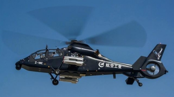 China's Z-19E armed helicopter completes firing tests