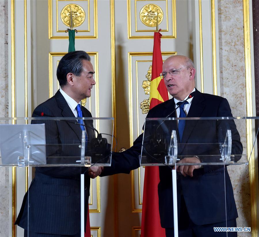 Chinese FM: China, Portugal important partners in building Belt and Road