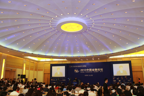 China Financial Summit 2013 opens in Beijing  on May 23, 2013 [Photo/chinadaily.com.cn] 