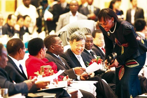 The signing ceremonies were witnessed by senior Tanzanian officials. [Photo / China Daily] 