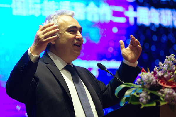 Fatih Birol, executive director of the Paris-based IEA. (Photo provided to China Daily)