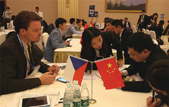 In-depth discussions are held during the 11 sessions of the fair, which attracted 2,800 European companies and some 5,200 Chinese companies. (Photo/China Daily)