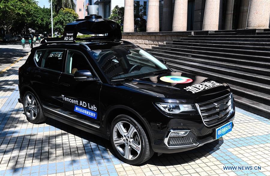 Tencent receives self-driving car license in Shenzhen