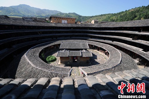 A view over Fujian Tulou