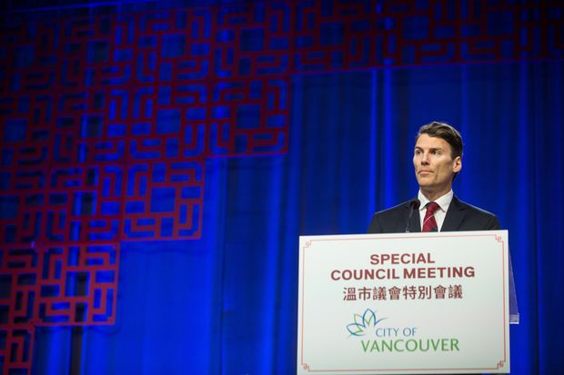Vancouver mayor apologizes to Chinese community for historic discrimination