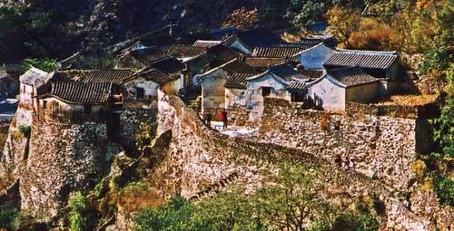 The beautiful landscape of Cuandixia Village.