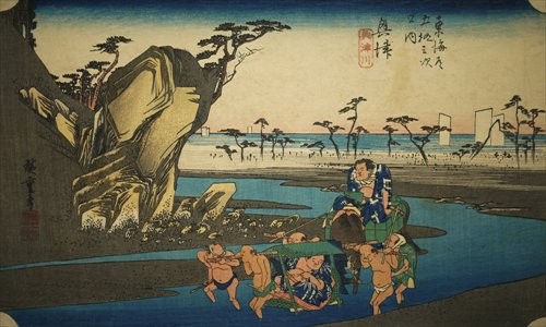 Ukiyo-e works reveal a glimpse of Japan. [Photos: Courtesy of O2 Art]