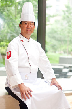 Xu Long, head chef of Western cuisine at Beijing's Great Hall of the People.