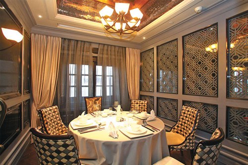 Faigo's private rooms for comfortable dining. Photos Provided to China Daily