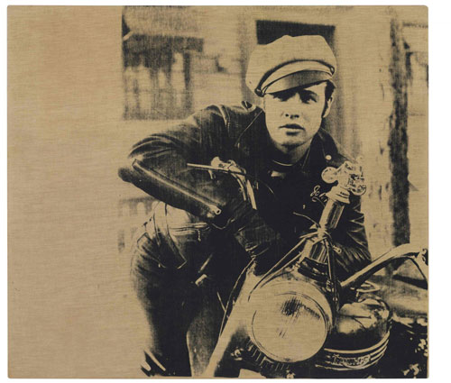 An Andy Warhol silkscreen of actor Marlon Brando, Marlon, a 1966 silkscreen, is shown in this Christie's handout image on September 5, 2012. [Photo/Agencies]